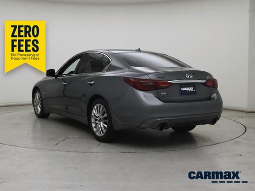 Gray 2020 INFINITI Q50 Luxe
