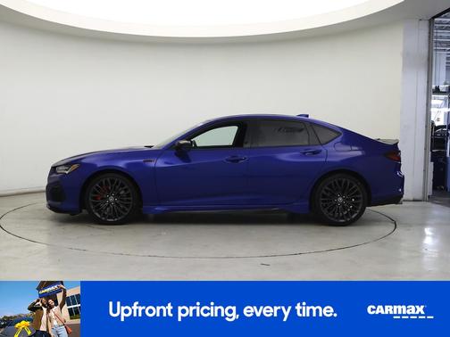 Blue 2022 Acura TLX SH-AWD Type S