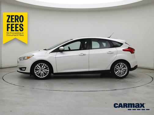 White 2017 Ford Focus Titanium