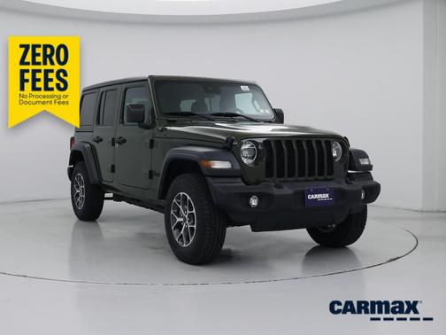 Green 2024 Jeep Wrangler Sport S