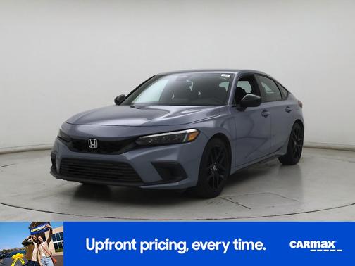 Blue 2022 Honda Civic Sport