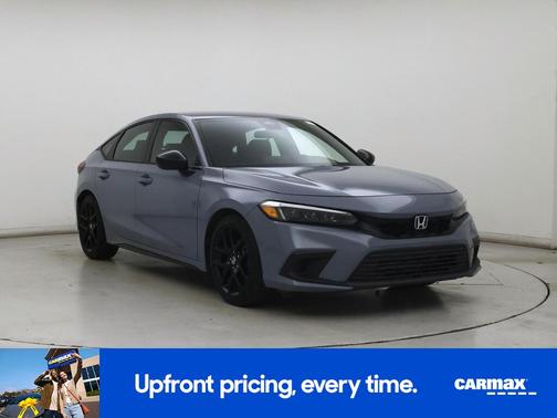 Blue 2022 Honda Civic Sport