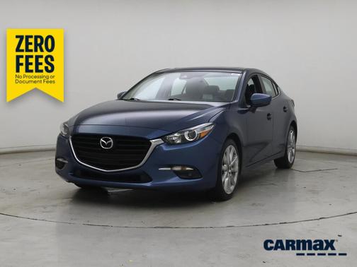 Blue 2017 Mazda Mazda3 Grand Touring