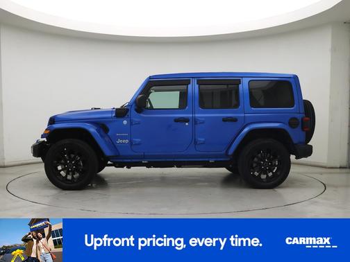Blue 2024 Jeep Wrangler 4xe Sahara