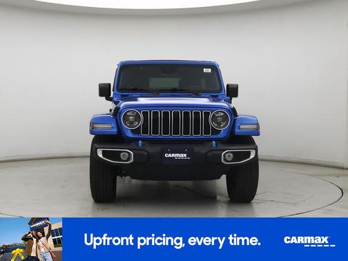 Blue 2024 Jeep Wrangler 4xe Sahara