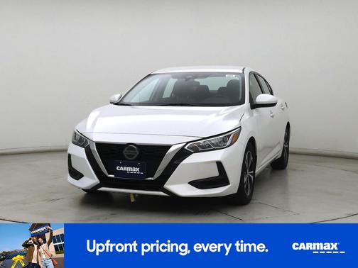 White 2022 Nissan Sentra SV