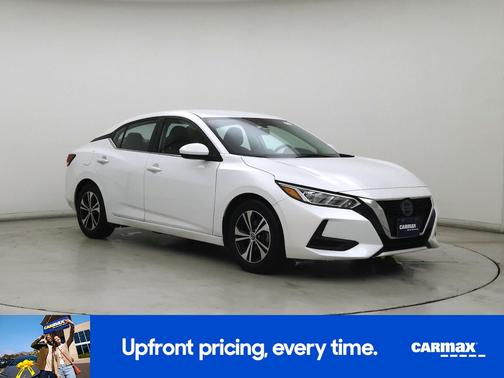 White 2022 Nissan Sentra SV
