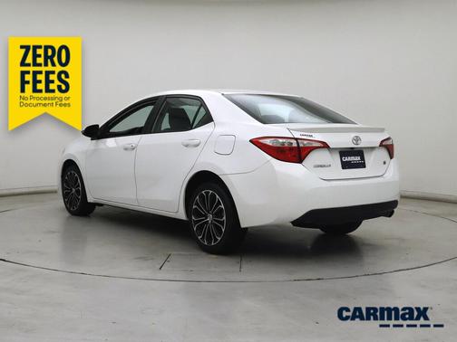 White 2016 Toyota Corolla S Plus