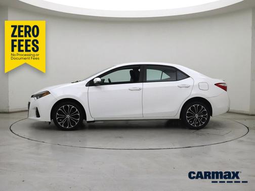 White 2016 Toyota Corolla S Plus