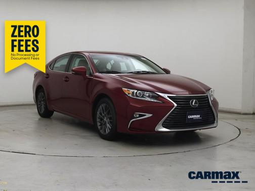 Red 2018 Lexus ES 350