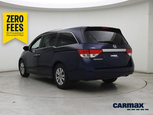 Blue 2015 Honda Odyssey EX
