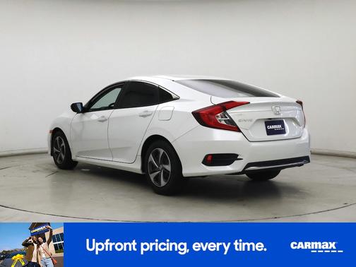 White 2020 Honda Civic LX