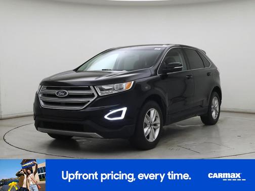 Black 2017 Ford Edge SEL