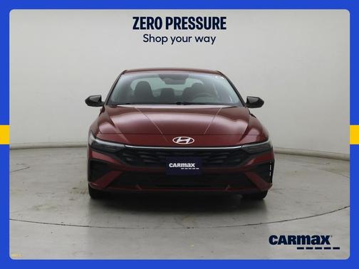 Red 2025 Hyundai ELANTRA SEL Sport