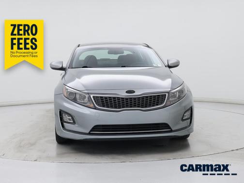 Silver 2015 Kia Optima Hybrid EX