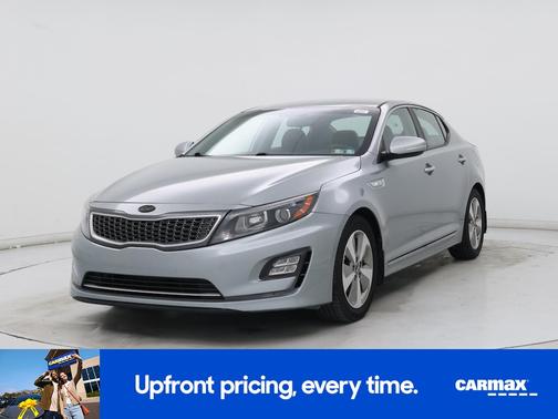 Silver 2015 Kia Optima Hybrid EX