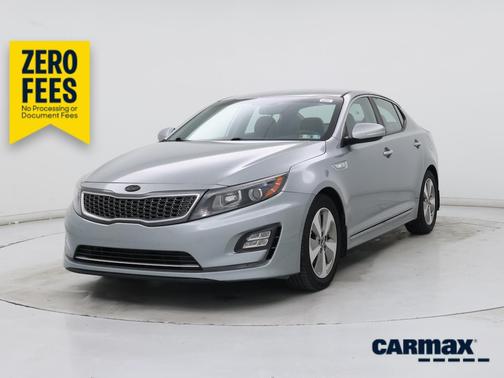 Silver 2015 Kia Optima Hybrid EX