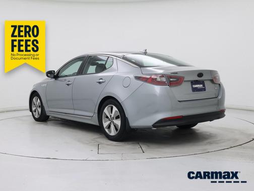 Silver 2015 Kia Optima Hybrid EX
