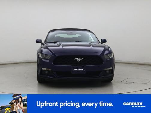 Blue 2016 Ford Mustang Ecoboost Premium