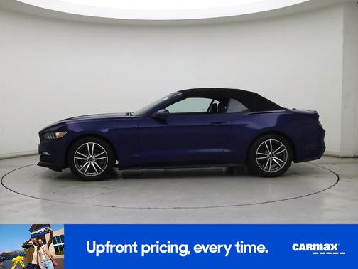 Blue 2016 Ford Mustang Ecoboost Premium