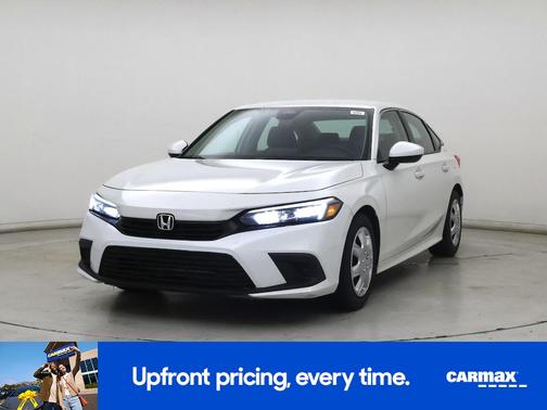 White 2024 Honda Civic LX