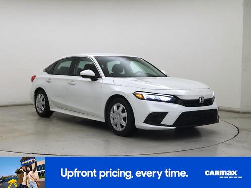 White 2024 Honda Civic LX