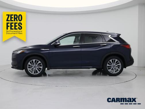 Blue 2023 INFINITI QX50 Luxe