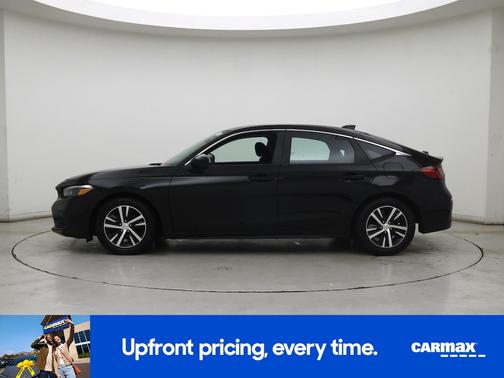 Black 2023 Honda Civic LX