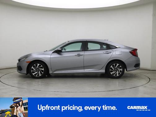 Silver 2018 Honda Civic EX
