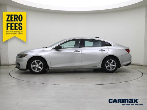 Silver 2016 Chevrolet Malibu LS