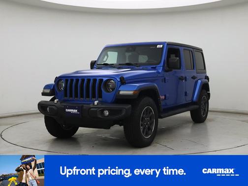 Blue 2021 Jeep Wrangler Unlimited Sport S
