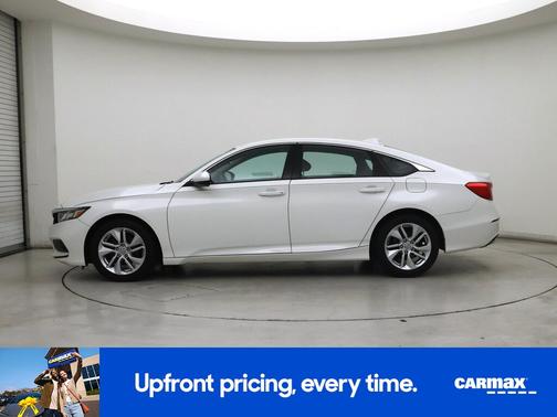 White 2019 Honda Accord LX