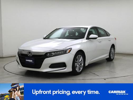 White 2019 Honda Accord LX