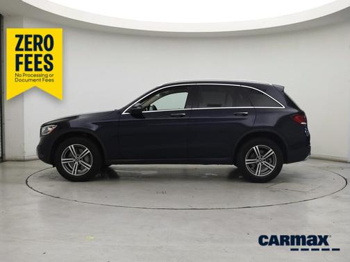 Blue 2021 Mercedes-Benz GLC 300