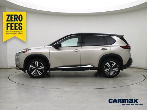 Tan 2023 Nissan Rogue Platinum