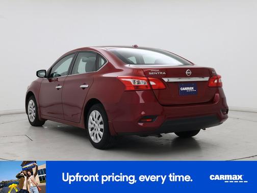 Red 2017 Nissan Sentra SV