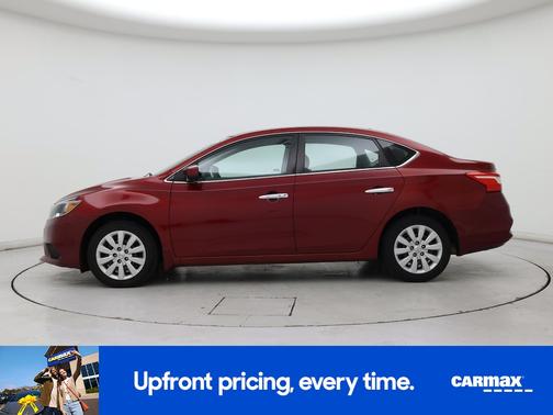 Red 2017 Nissan Sentra SV