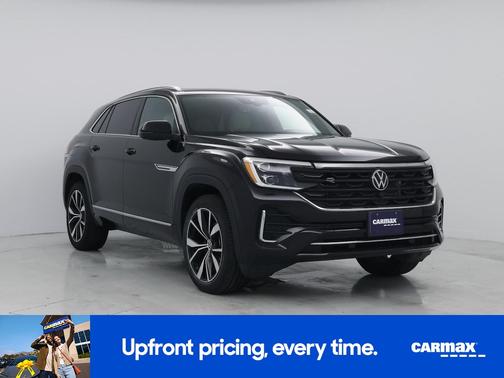 Black 2024 Volkswagen Atlas Cross Sport SEL Premium R-Line