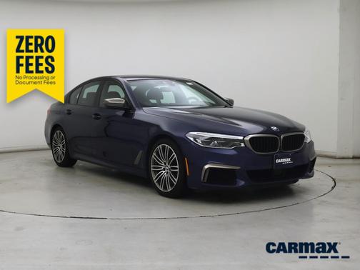 Blue 2019 BMW M550 I xDrive