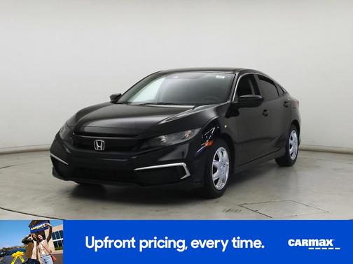 Black 2021 Honda Civic LX