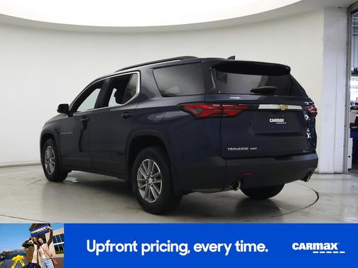Blue 2023 Chevrolet Traverse LT Cloth