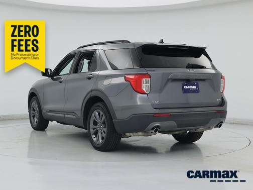 Gray 2022 Ford Explorer XLT