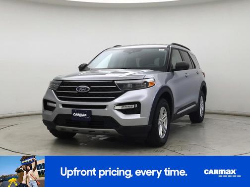 Silver 2022 Ford Explorer XLT