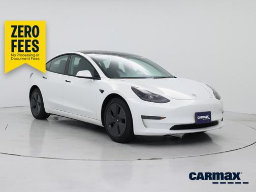 White 2023 Tesla Model 3
