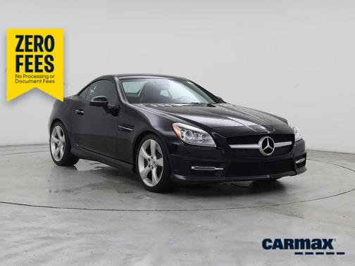 Black 2015 Mercedes-Benz SLK-Class