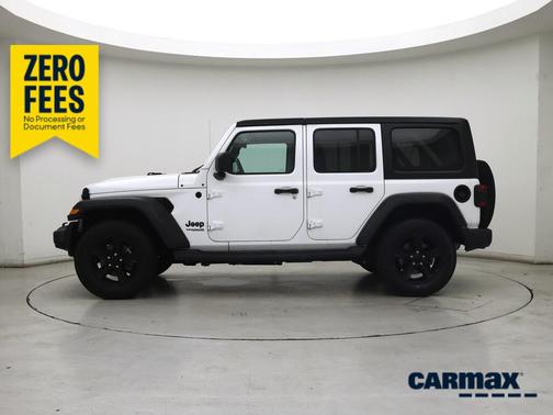 White 2022 Jeep Wrangler Unlimited Sport Altitude