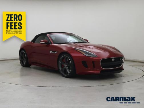 Red 2016 Jaguar F-TYPE R