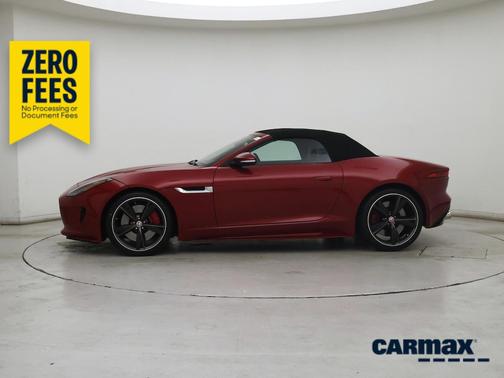 Red 2016 Jaguar F-TYPE R