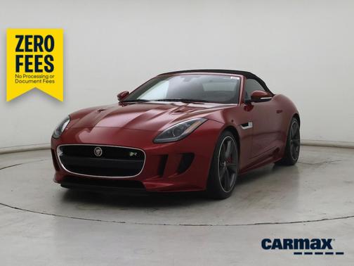 Red 2016 Jaguar F-TYPE R