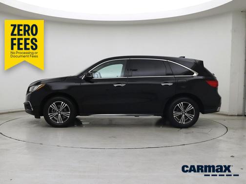 Black 2018 Acura MDX
